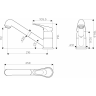 Смеситель OMOIKIRI TATEYAMA-S-GB графит 4994365